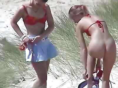 beach teen redtube lesbians